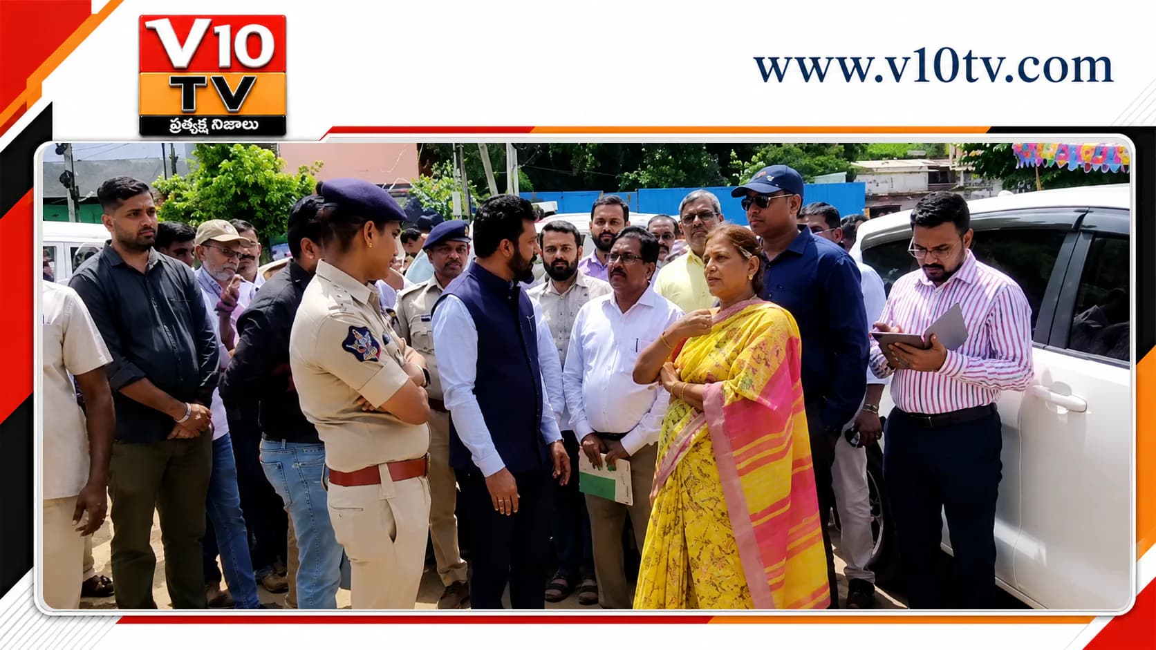 స్టీల్ బ్రిడ్జి ప్రారంభోత్సవానికి అధికారుల విస్తృత ఏర్పాట్లు — చిత్రం 1